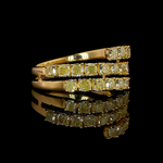 Load image into Gallery viewer, 18K Yellow Gold Ring with Fancy Yellow Diamond JL AU 138
