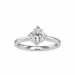 Load image into Gallery viewer, 1.50-Carat Lab Grown Solitaire Platinum Engagement Ring JL PT LG G 0053-D

