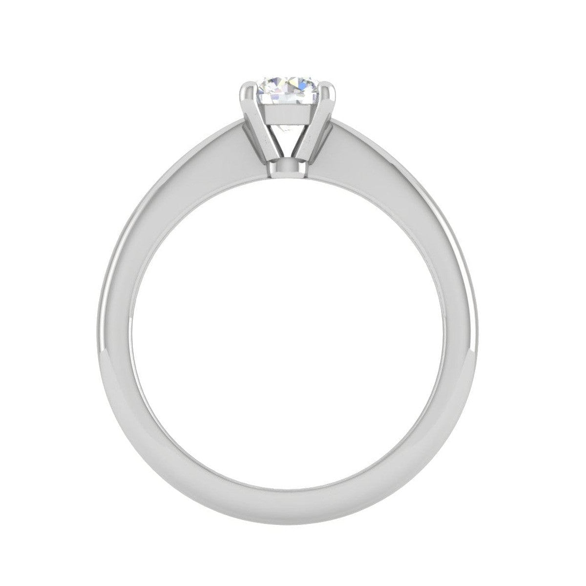 30-Pointer Solitaire Platinum Ring JL PT RS RD 117