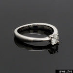 Load image into Gallery viewer, 30-Pointer Solitaire Platinum Ring JL PT RS RD 117
