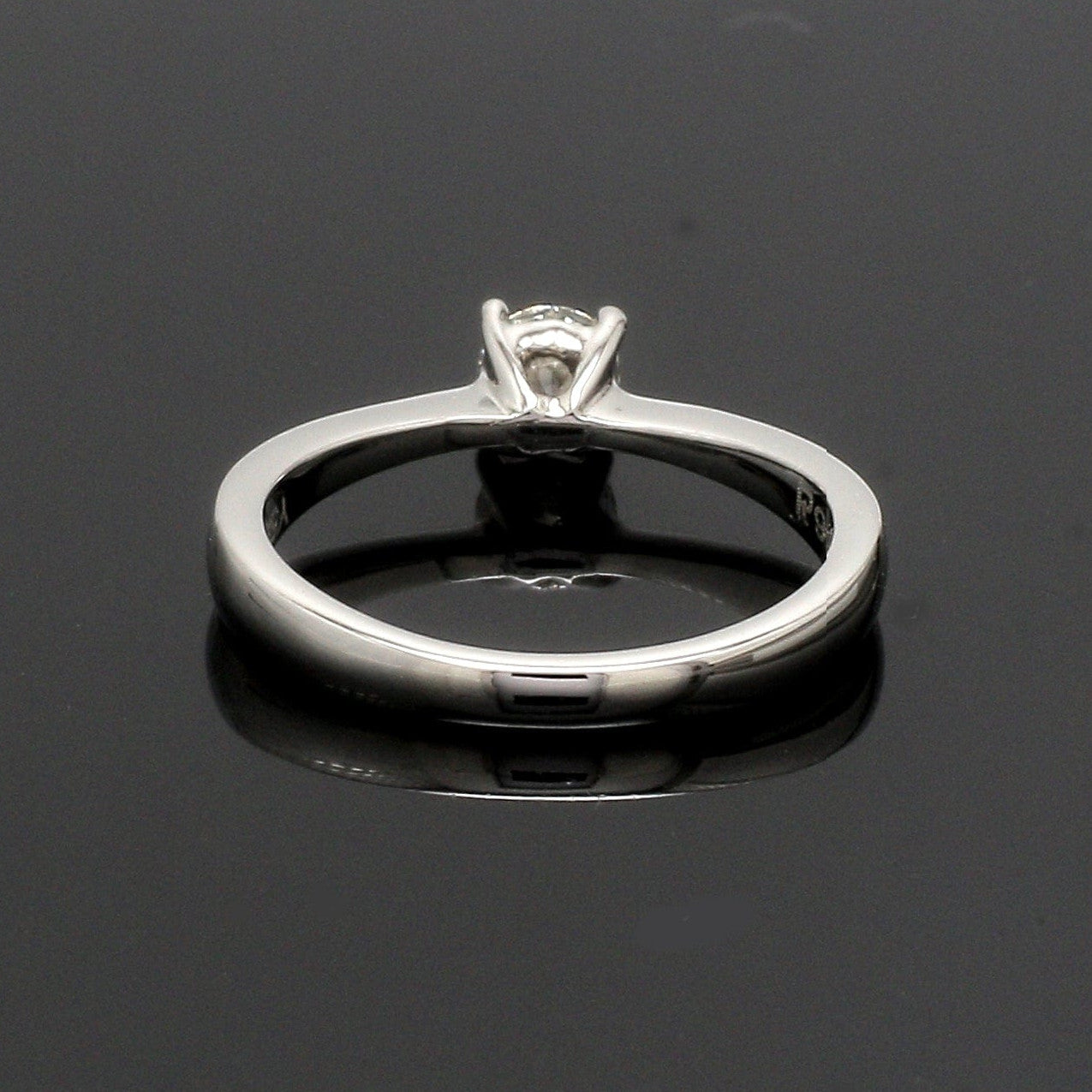 30-Pointer Solitaire Platinum Ring JL PT RS RD 117