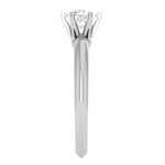 Load image into Gallery viewer, 70-Carat Solitaire Platinum Ring JL PT RS RD 177-B
