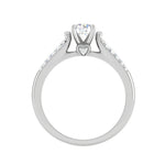 Load image into Gallery viewer, 70-Pointer Lab Grown Solitaire Diamond Split Shank Platinum Ring JL PT LG G WB5582E-A
