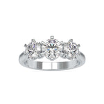 Load image into Gallery viewer, 70-Pointer Solitaire Platinum Engagement Ring JL PT 0061-B   Jewelove.US
