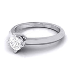 Load image into Gallery viewer, 70-Pointer Platinum Solitaire Engagement Ring JL PT G 121-C   Jewelove.US
