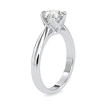 Load image into Gallery viewer, 2-Carat Lab Grown Solitaire 6 Prong Platinum Engagement Ring JL PT LG 0181-D
