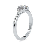Load image into Gallery viewer, 1-Carat Lab Grown Solitaire Diamond Platinum Engagement Ring JL PT LG 0035
