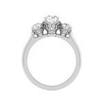 Load image into Gallery viewer, 1-Carat Lab Grown Solitaire Platinum Engagement Ring JL PT R3 RD LG-112
