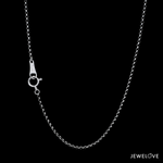 Load image into Gallery viewer, 2mm Platinum Rolo Japanese Chain for Women JL PT CH 1214
