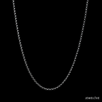 Load image into Gallery viewer, 2mm Platinum Rolo Japanese Chain for Women JL PT CH 1214
