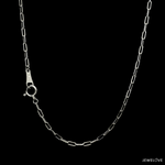 Load image into Gallery viewer, 1.5mm Japanese Platinum Flat Cable Chain for Unisex JL PT CH 1222
