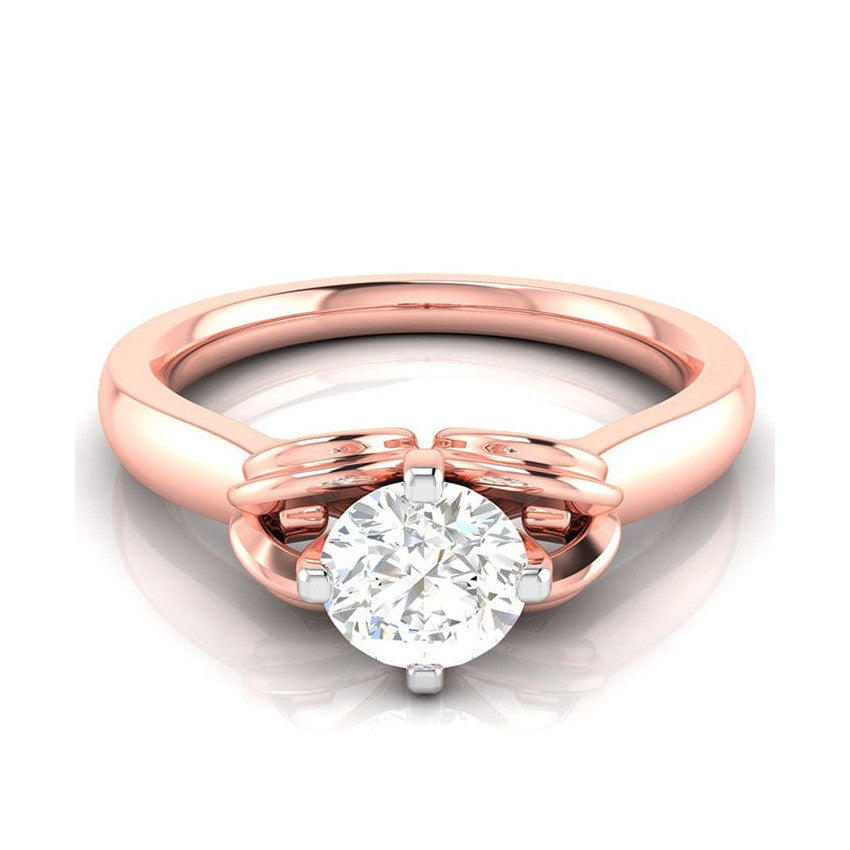 50-Pointer Solitaire 18K Rose Gold Ring JL AU G 114R-A   Jewelove.US