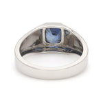 Load image into Gallery viewer, 1 Carat Approx  Blue Sapphire Platinum Ring JL PT 1218
