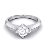 Load image into Gallery viewer, 50-Pointer Platinum Lab Grown Diamond Solitaire Engagement Ring JL PT LG G-121-B   Jewelove.US
