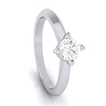 Load image into Gallery viewer, 50-Pointer Platinum Lab Grown Diamond Solitaire Engagement Ring JL PT LG G-121-B   Jewelove.US
