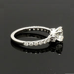 Load image into Gallery viewer, 1-Carat Lab Grown Diamond Accents Platinum Engagement Ring JL PT LG 327-B
