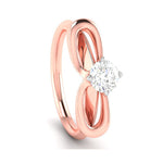 Load image into Gallery viewer, 50-Pointer Solitaire 18K Rose Gold Ring JL AU G 112R-A   Jewelove.US
