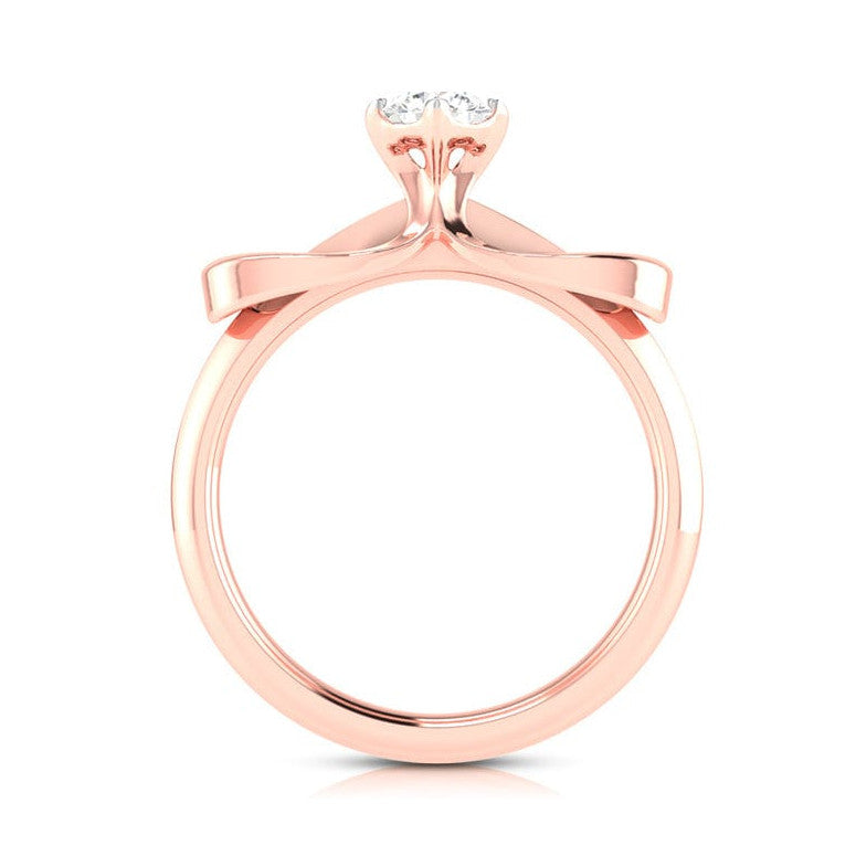 70-Pointer Solitaire 18K Rose Gold Ring JL AU G 112R-B   Jewelove.US