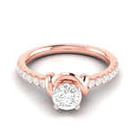 Load image into Gallery viewer, 50-Pointer Solitaire 18K Rose Gold Ring JL AU G 113R-A   Jewelove.US
