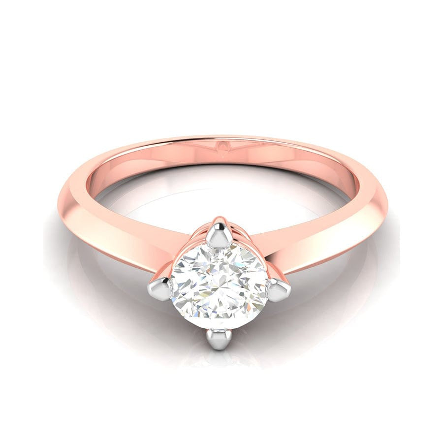 50-Pointer Solitaire 18K Rose Gold Ring JL AU G 121R-B   Jewelove.US