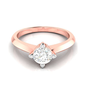 50-Pointer Solitaire 18K Rose Gold Ring JL AU G 121R-B   Jewelove.US