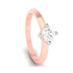 Load image into Gallery viewer, 70-Pointer Lab Grown Diamond Solitaire 18K Rose Gold Ring JL AU LG G-121R-C   Jewelove.US
