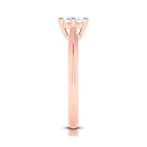 1-Carat Solitaire 18K Rose Gold Ring JL AU G 121R-D   Jewelove.US