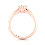 Load image into Gallery viewer, 70-Pointer Lab Grown Diamond Solitaire 18K Rose Gold Ring JL AU LG G-121R-C   Jewelove.US
