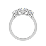 Load image into Gallery viewer, 1.50-Carat Lab Grown Solitaire Diamond Accents Platinum Engagement Ring JL PT R3 RD LG-135-A
