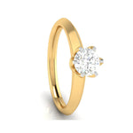 Load image into Gallery viewer, 30-Pointer Solitaire Yellow Gold Ring JL AU G 106Y

