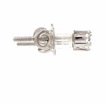 Load image into Gallery viewer, 10 pointer Solitaire Diamond Earrings in Platinum SJ PTO E 152-B
