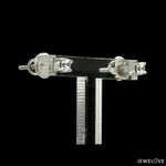 Load image into Gallery viewer, 10 pointer Solitaire Diamond Earrings in Platinum SJ PTO E 152-B
