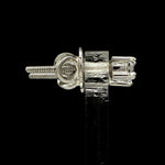 Load image into Gallery viewer, 10 pointer Solitaire Diamond Earrings in Platinum SJ PTO E 152-B
