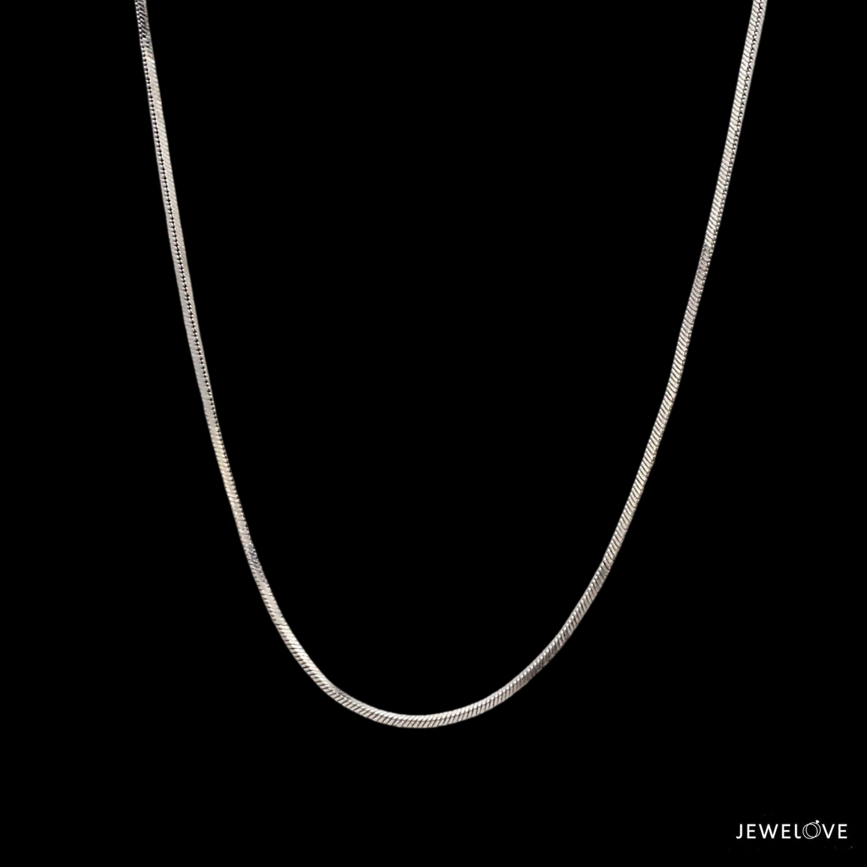 1mm Japanese Platinum Chain for Women JL PT CH 1136