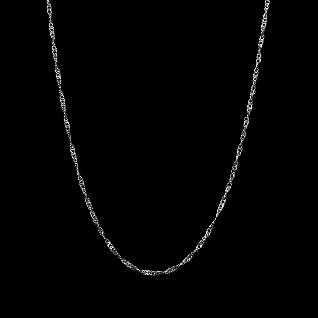 1mm Japanese Platinum Singapore Chain for Women JL PT CH 1221-A   Jewelove.US