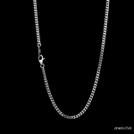 Load image into Gallery viewer, 2.25mm Japanese Platinum Curb Chain Uni-sex JL PT CH 982-B
