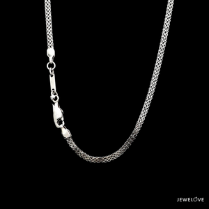 2.25mm Unisex V-Chain in Platinum JL PT CH 983