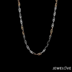 Load image into Gallery viewer, 2.5mm Japanese Platinum Rose Gold Links Chain JL PT CH 1263   Jewelove.US
