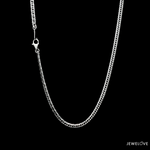 Load image into Gallery viewer, 2.5mm Japanese Platinum Cuban Chain Uni-sex JL PT CH 1005-B
