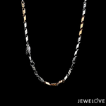 Load image into Gallery viewer, 2.75mm Japanese Platinum Rose Gold Chain JL PT CH 1262   Jewelove.US
