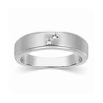 Load image into Gallery viewer, 2 Diamond Platinum Wedding Band for Men JL PT 261
