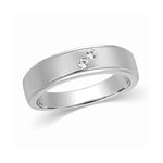 Load image into Gallery viewer, 2 Diamond Platinum Wedding Band for Men JL PT 261
