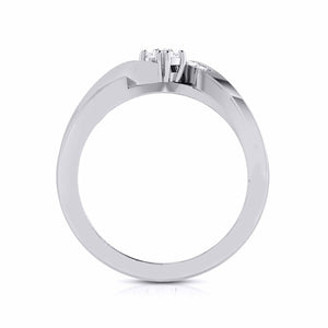 1-Carat Designer Platinum Diamond Engagement Ring JL PT G 104-D   Jewelove.US
