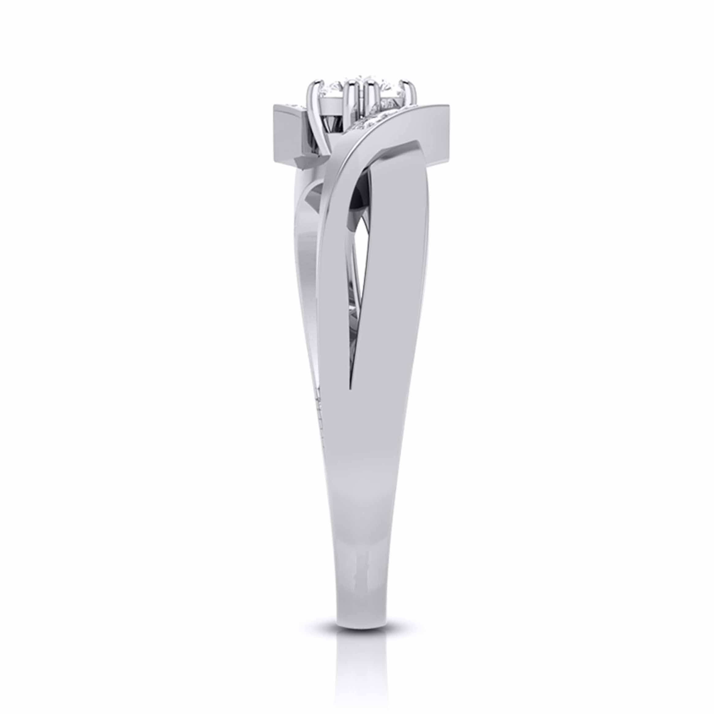 1-Carat Designer Platinum Diamond Engagement Ring JL PT G 104-D   Jewelove.US