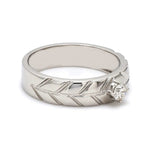 Load image into Gallery viewer, 20-Pointer Platinum Solitaire Ring for Men by Jewelove JL PT 505
