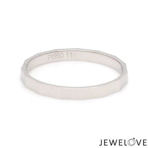 2mm Designer Japanese Platinum Ring for Women JL PT 1335