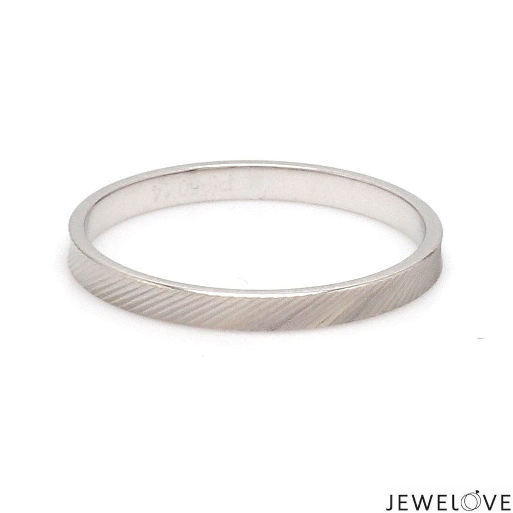 2mm Designer Japanese Platinum Ring for Women JL PT 1336