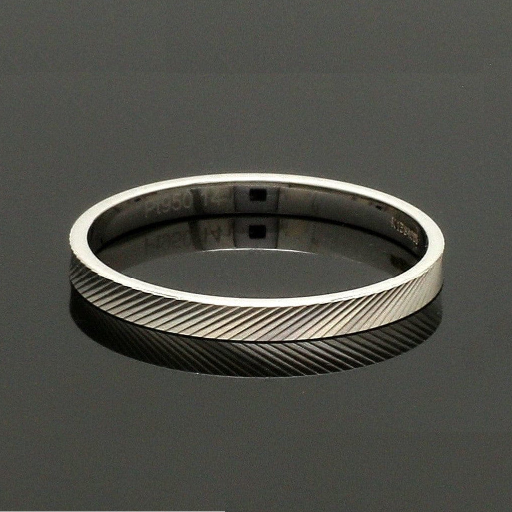 2mm Designer Japanese Platinum Ring for Women JL PT 1336