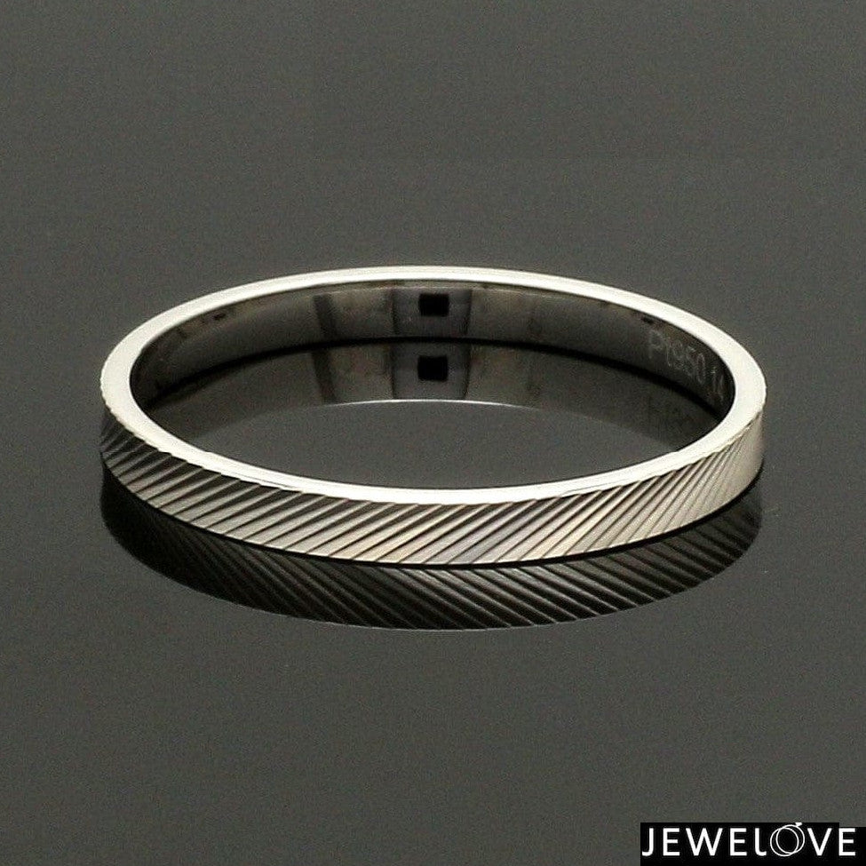 2mm Designer Japanese Platinum Ring for Women JL PT 1336