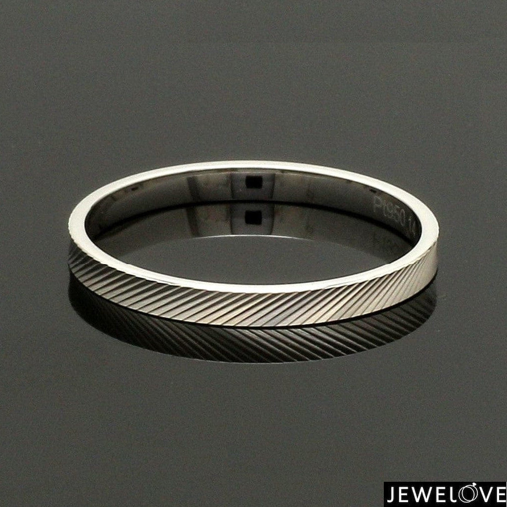 2mm Designer Japanese Platinum Ring for Women JL PT 1336